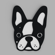 tinker.png French Bulldog French Bulldog Head Dog Picture Wall