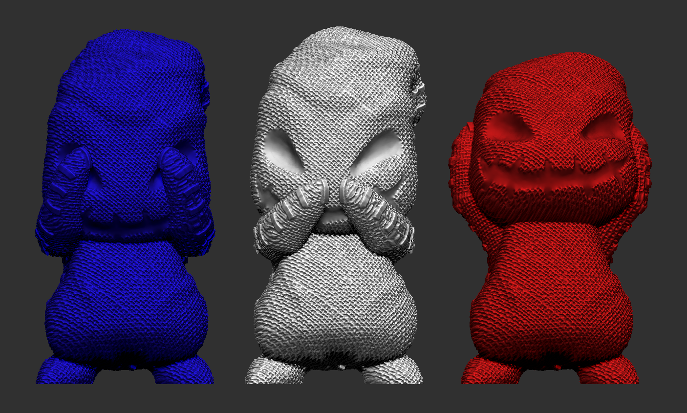 Pack Oogie Boogie 4.PNG STL file Minis Oogie Boogie of Wisdom・3D print design to download, BODY3D