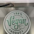 IMG_4351.jpg Fichier STL gratuit Drinkcoaster Vegan・Objet imprimable en 3D à télécharger