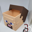 steve2.png Minecraft Steve piggy bank