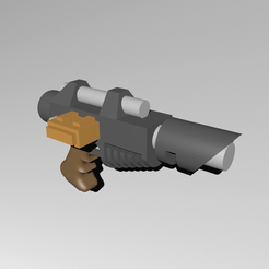 Pistol.png Free STL file Space Russian - TT_Laser・3D print model to download