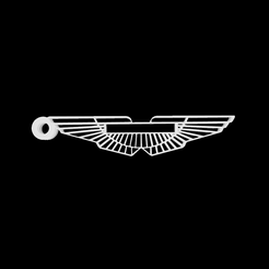 1.png Archivo STL Llavero Aston Martin・Objeto para impresora 3D para descargar