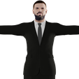 untitled.png Drake 3D Model(Fully Rigged With Face Bones Too)