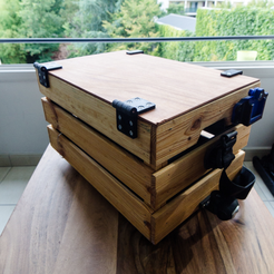 Capture d’écran 2017-08-08 à 12.20.20.png Archivo STL gratis Bisagra para mi caja de madera Ikea・Plan de impresión en 3D para descargar
