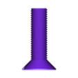 Bolt Slotted Countersunk Body.STL Nuts And Bolts Container