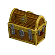 Robagon_WoodenTreasureChest_Cartoon.png Wooden Treasure Chest - Multimaterial
