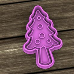 2022-01-11_19h25_04.jpg Download STL file Christmas tree • Template to 3D print, CrazyCuts