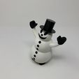 Image0004d.JPG Free STL file Snowman Pin Walker・Object to download and to 3D print, gzumwalt
