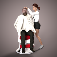 barber shop 3D Models to Print - yeggi