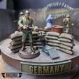 Guerra total 1915 - Soldados libres de la Primera Guerra Mundial (franceses, británicos, estadounidenses, alemanes) 1/35