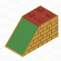 Betonstein-Schräge-100.jpg Archivo STL Bloque de hormigón apilable con mampostería y bisel 8s・Diseño imprimible en 3D para descargar