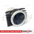 SEAT Leon M1, Toledo, Audi A3 8L 3.jpg Air Vent Gauge Pod, 52mm, Fits SEAT Leon M1 "Arlon Special Parts"
