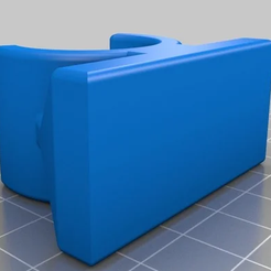 1.PNG Free STL file Door block・3D printable design to download