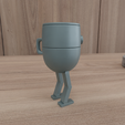 HighQuality2.png 3D Robot Mug for Decor with 3D Stl Files & Ready to Print, Robot Decor, 3D Printing, Toy Robot, 3D Printed Decor, Gifts for Him, Cup