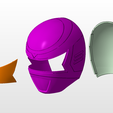 open.png power rangers inspace silver helmet stl file