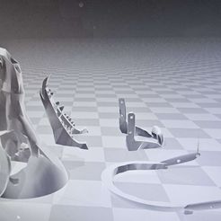 20230918_215336.jpg 3MF file robot furry skull・3D printer design to download