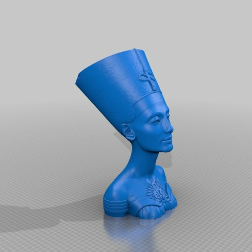 5d2cd3702de13b95c2bc51c4b0b15680.png Цветочный горшок с бюстом царицы Египта