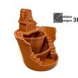 diator ae 3D Beautifully Broken Flowerpot
