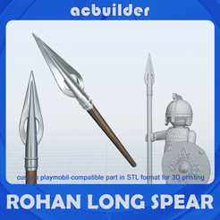14104-title.png Rohan Long Spear Playmobil Compatible