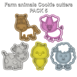 granja.162-01.png Farm animals - cookie cutter - PACK 5