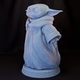 BY_3Dprint_4_IG.png Grogu - Baby Yoda Star Wars 3D Print | STL Files