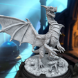 iso.png Drache mit Totlot D&D Miniatur