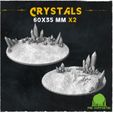 MMF-Сrystals-09.jpg Сrystals (Big Set) - Wargame Bases & Toppers 2.0