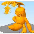 Carrot Monster 8.jpg Carrot Funny Monster 3D printable idea for 3d printing