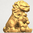 TDA0500 Chinese Lion A06.png Chinesischer Löwe