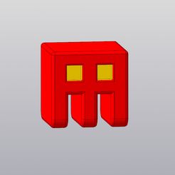 Geometry_Dash-22.jpg Free STL file Geometry Dash cube・3D print object to download