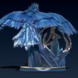 WIP17.jpg One Piece - Aokiji Kuzan Marine Admiral statue - Blue Pheasant 3D print model
