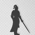 fantasywarrior2.jpg Fantasy Warrior Silhouette 2