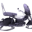 B7.png Sci-Fi XR 777 AERO MOTORCYCLE  1:10  SCALE MODEL KIT