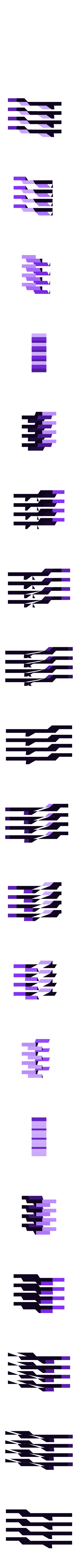 pins.stl Snap-fit Bike Stem Mount for Anker PowerCore 5000 / PowerCore+ mini