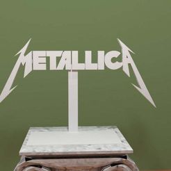 metallica-Logo.jpg Archivo STL Logotipo de Metallica・Diseño para descargar y imprimir en 3D, 3Dpicks