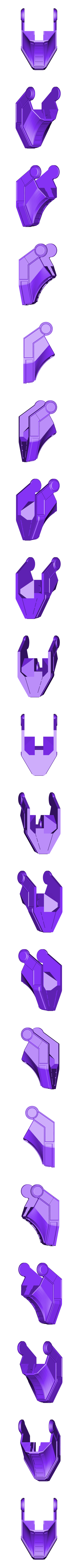 7_Leftleg11_Foot2.stl パワーレンジャー サンダー・メガゾード