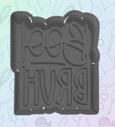 Boo Bruh Cookie Cutter