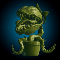 man_eating_01.png Файл STL Человек, поедающий растение・3D-печатный дизайн для загрузки