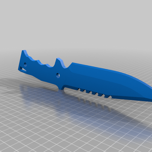 Valorant Basic Knife 3D model