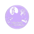 tnbc black.stl The nightmare before Christmas light box