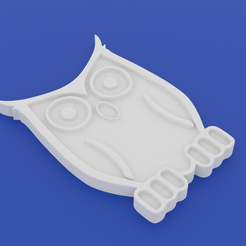 Owl-Cookie-Cutter.png Owl Cookie Cutter for 3D Printing