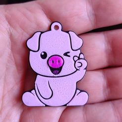 goorina_llavero.jpg Fichier STL gratuit Porte-clés Gorrina・Modèle à télécharger et à imprimer en 3D