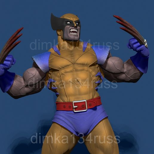 Wolverine - 3D model önizlemesi