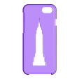 Iphone7_Empire.stl Iphone 7 Empire state building cover