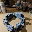 IMG_20180613_220950.jpg Fichier STL gratuit Fantasy Wargame Terrain - Sections de mur en ruines・Modèle à télécharger et à imprimer en 3D