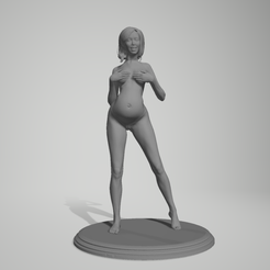 1.png Datei STL sexy Schwangere・Modell für 3D-Druck zum herunterladen