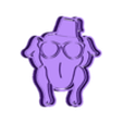 Rachel pavo.stl Cookie cutter pack from Friends