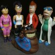 Futurama Collection Painted Part-2.JPG Leela (Easy print no support)