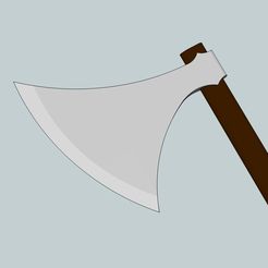 8f1a572bada7a9645063caf7a8059a96_display_large.jpg STL-Datei Viking Dane axe kostenlos・3D-druckbares Modell zum herunterladen