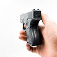 IMG_4391.jpg PISTOL Glock 26 PISTOL PROP PRACTICE FAKE TRAINING GUN